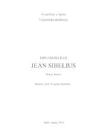 a) Diplomski koncert
b) Jean Sibelius