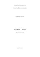 Brahms i viola
