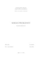 prikaz prve stranice dokumenta Sergej Prokofjev