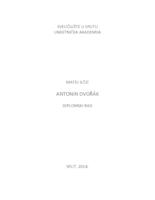 prikaz prve stranice dokumenta Antonin Dvořák